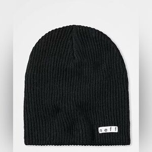 Neff Classic Black Knit Beanie